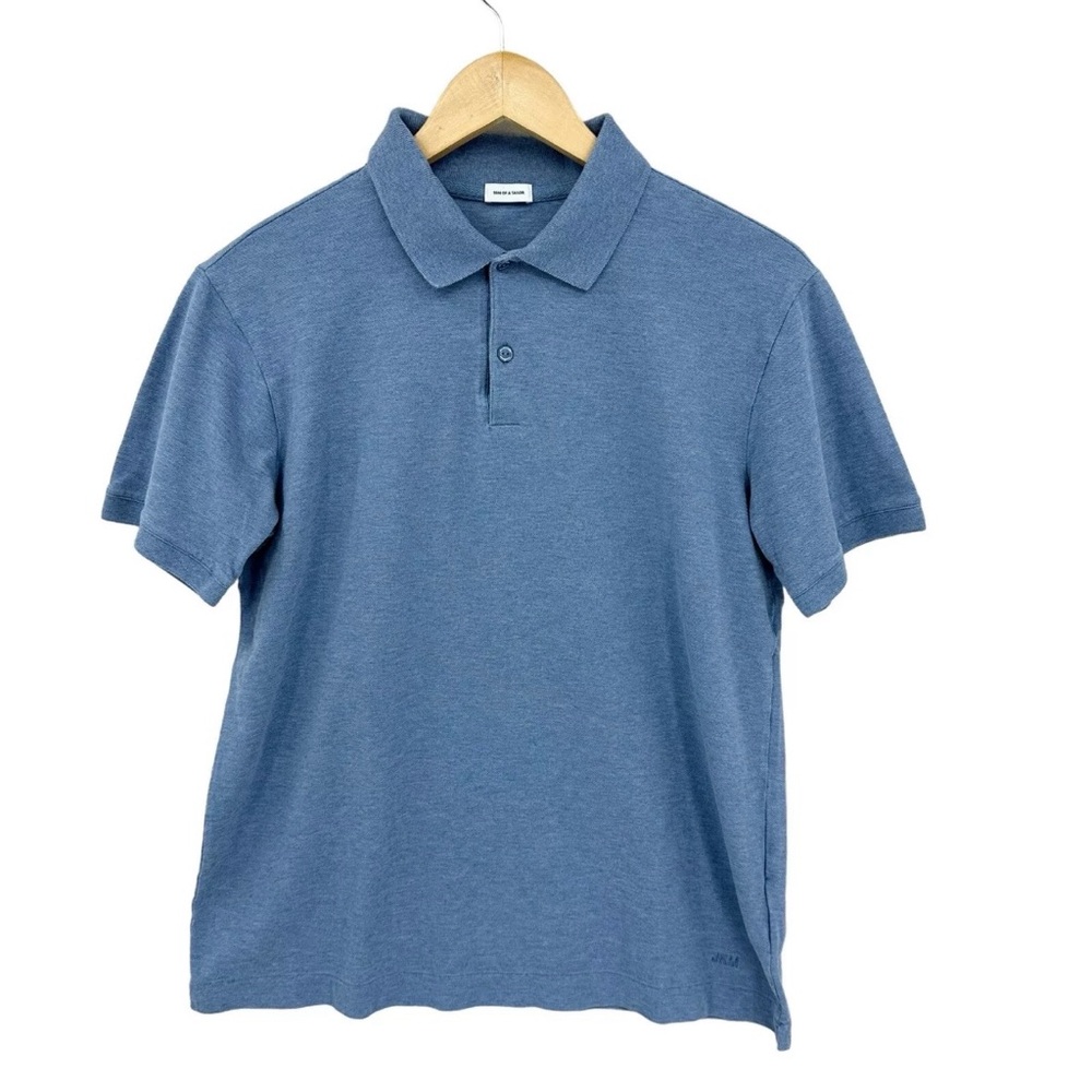 SON OF A TAILOR The Classic Polo Shirt Supima Cotton Short Sleeve Blue